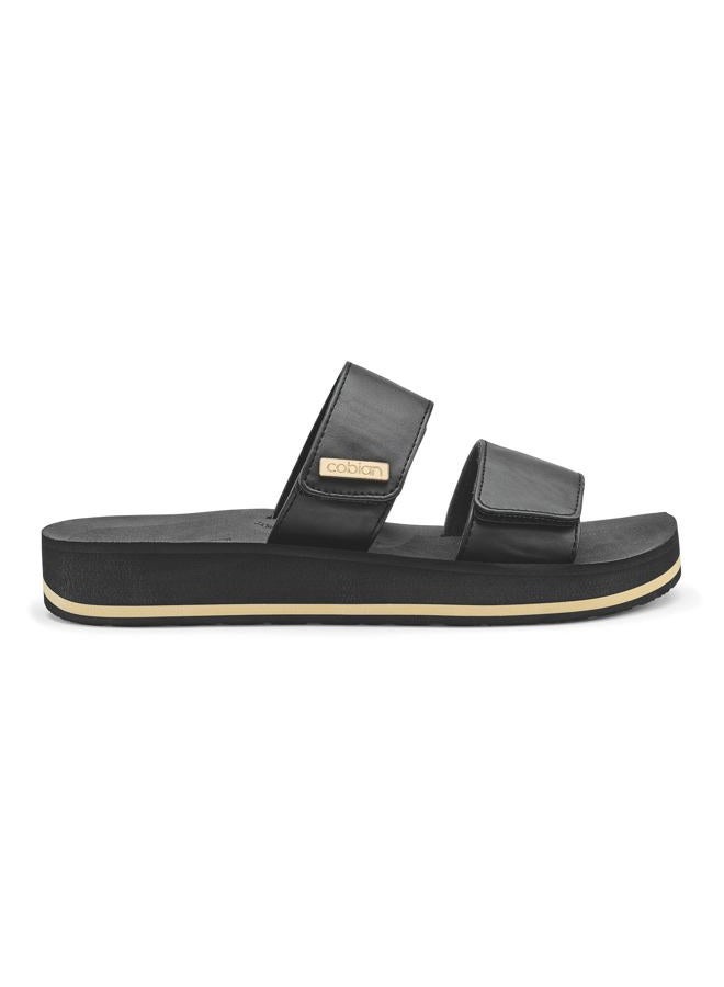 COBIAN Women's Dana Rise SANDAL, Black, 39 EU - Image 2