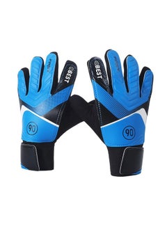 Best Youth Soccer Goalkeeper Gloves Blue  - Image 1