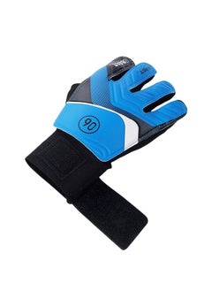 Best Youth Soccer Goalkeeper Gloves Blue  - Image 4