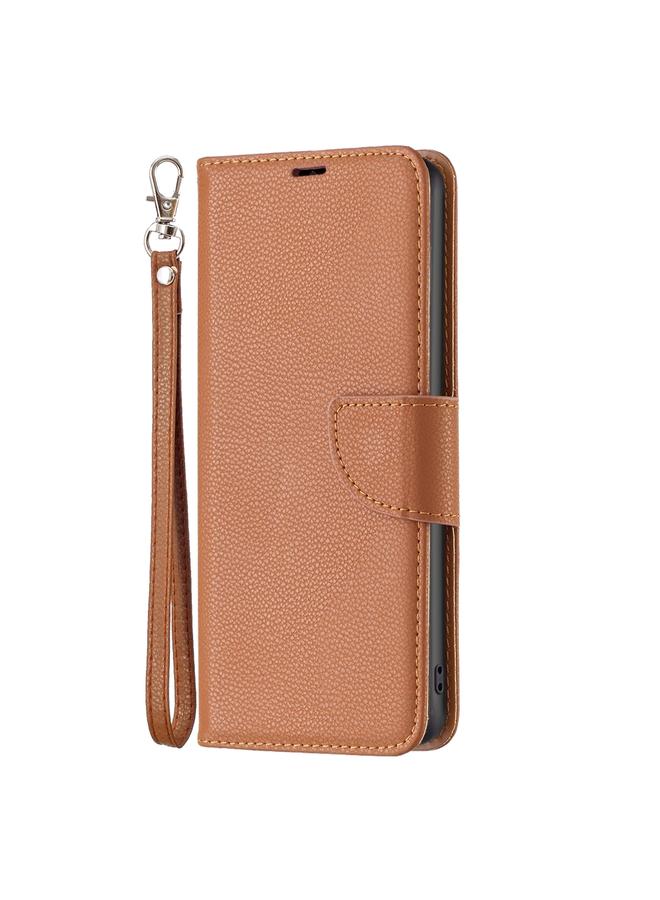 S-TOP Case For Samsung Galaxy A35 Litchi Texture Pure Color Flip Leather Phone Case - Image 2