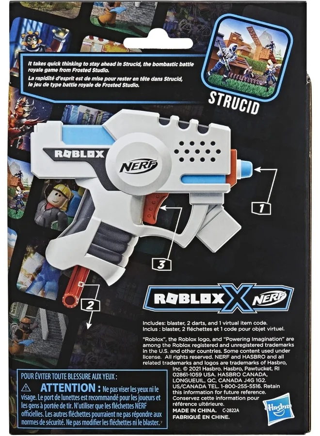 NERF Nerf Roblox Strucid: Boom Strike Dart Blaster