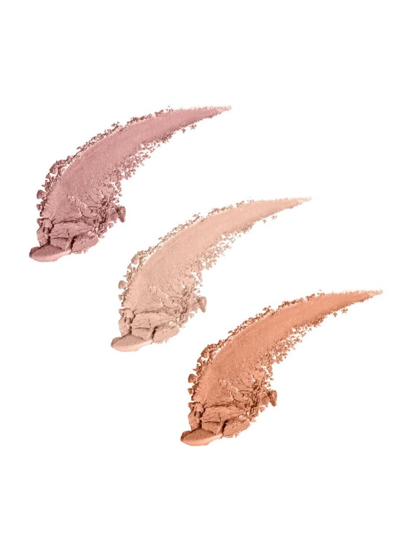 LA Colors L.A. Colors Strobing Illuminating Powder Velvety Baked Morning Light 4.5g  - Image 3