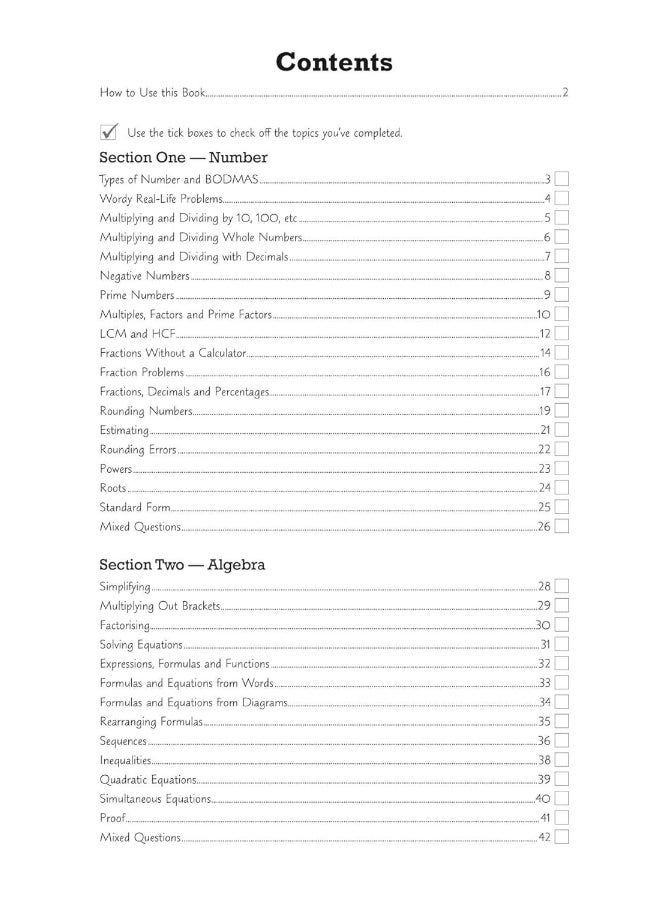 GCSE Maths AQA Workbook: Foundation - for the Grade 9-1 Course - Image 3