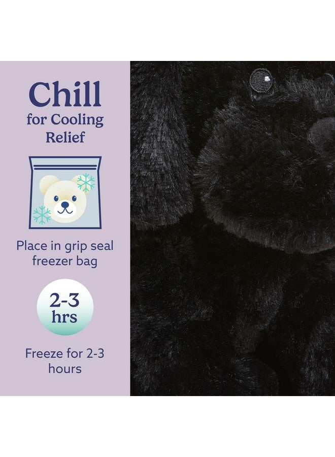 warmies Microwavable & Weighted Stuffed Animals, Black Lab - Heated Stuffed Animal Plushie for Warmth & Comfort - Cute Soft Plush Toys for Adults & Children (Boys, Girls, Babies & Toddlers) - Image 5