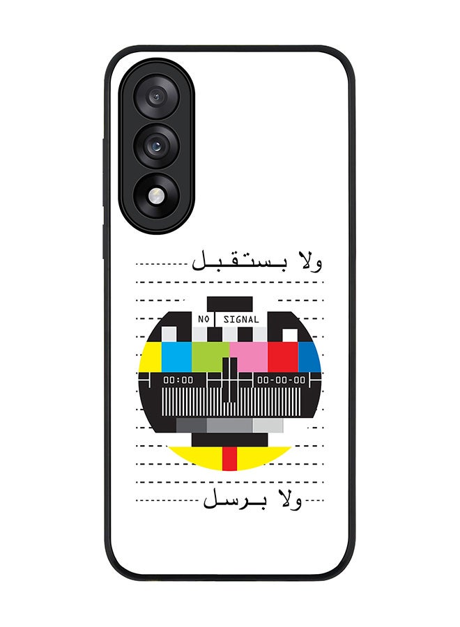 Stylizedd For OnePlus Nord 5 / Ace 5 Ultra Case,Slim fit Camera Protection, Shockproof Thin Phone cover  - No Signal Arabic