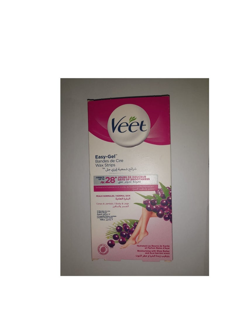 Veet wax strips normal skin 12 