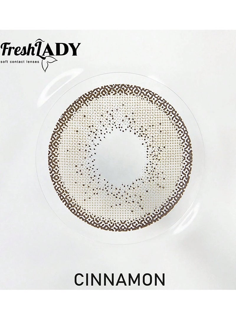 FRESH LADY Soft Contact Eye Lenses Light Gray-Malaktie - 1 Year Disposable - Image 5
