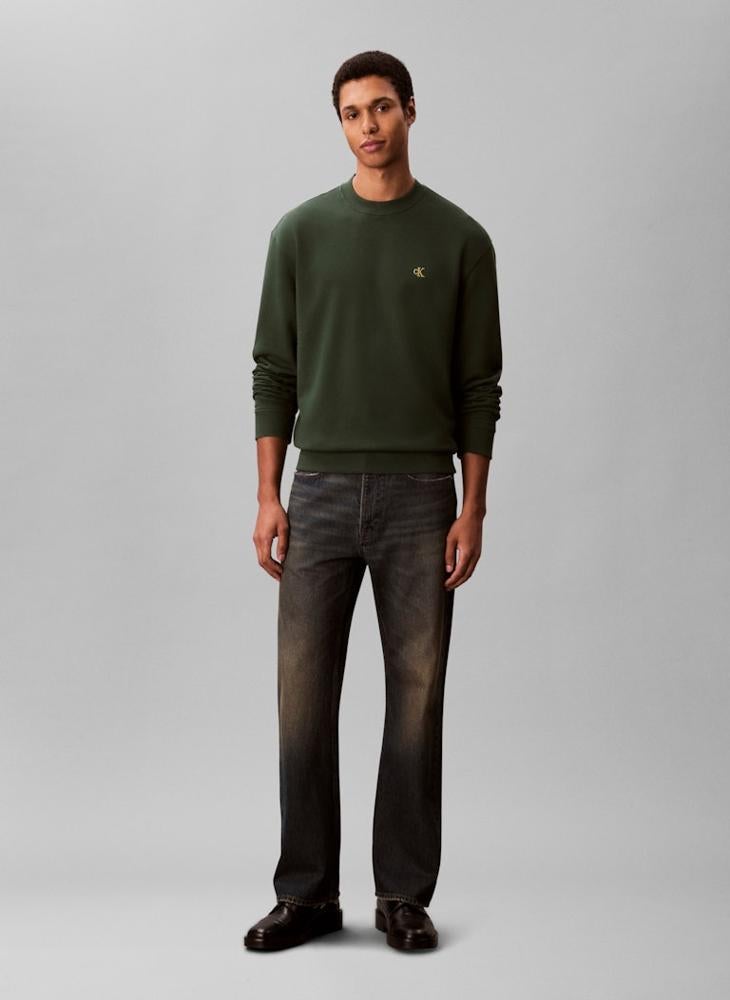 كالفن كلاين جينز سترة قطنية مريحة بشعار - Image 5