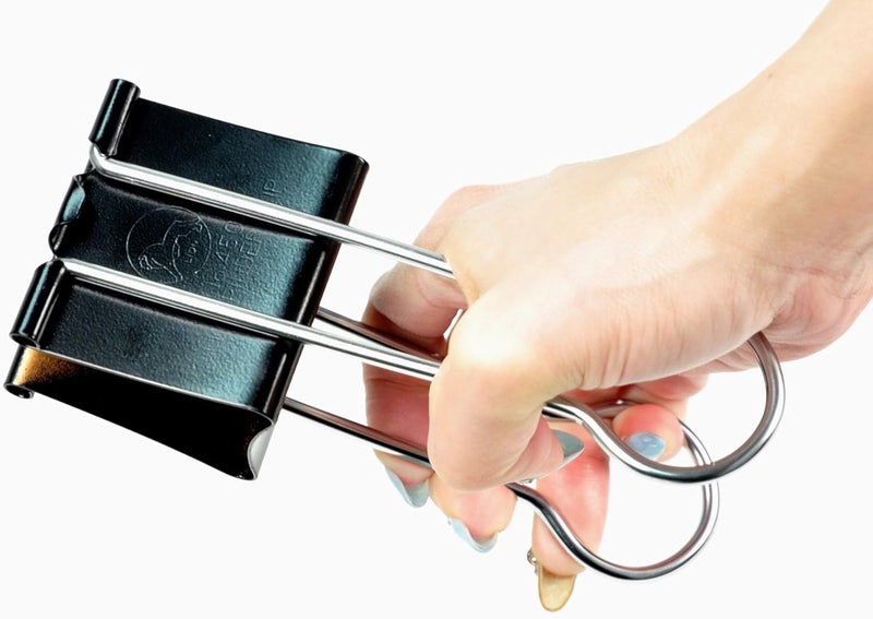 Lion Extra Large Binder Clip, 2.4" Wide, 1-3/4" Capacity (CS-450) - Image 3