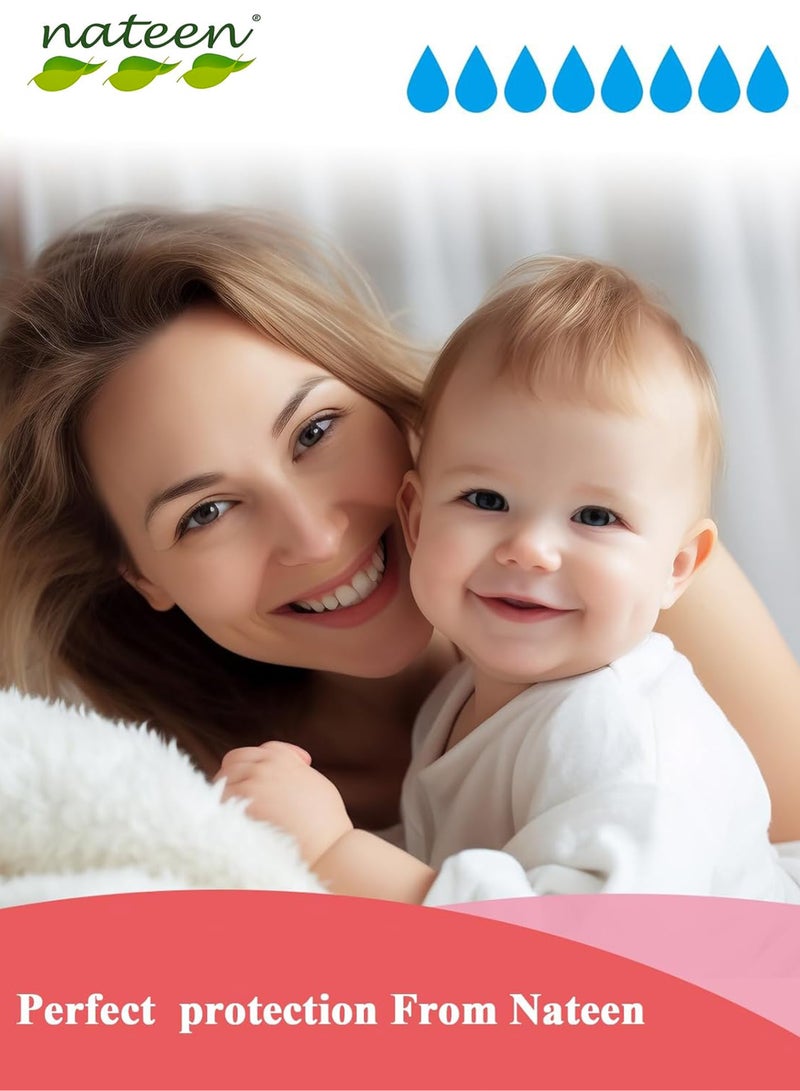 nateen Pack Of 3 Super Absorbent Underpad Mati Plus Disposable Bed Pads For Incontinence High Absorbency Mats Anti Odor System Hypoallergenic 30 Count Pack - Image 4