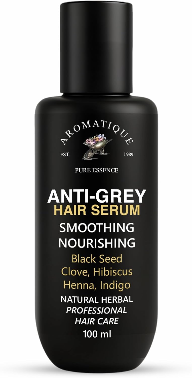 AROMATIQUE Anti Grey Hair Serum Spray – 100ml | Helps Maintain Natural Hair Color | Lightweight, Non-Greasy Formula | With Botanical Extracts | Suitable for Men & Women - Image 1