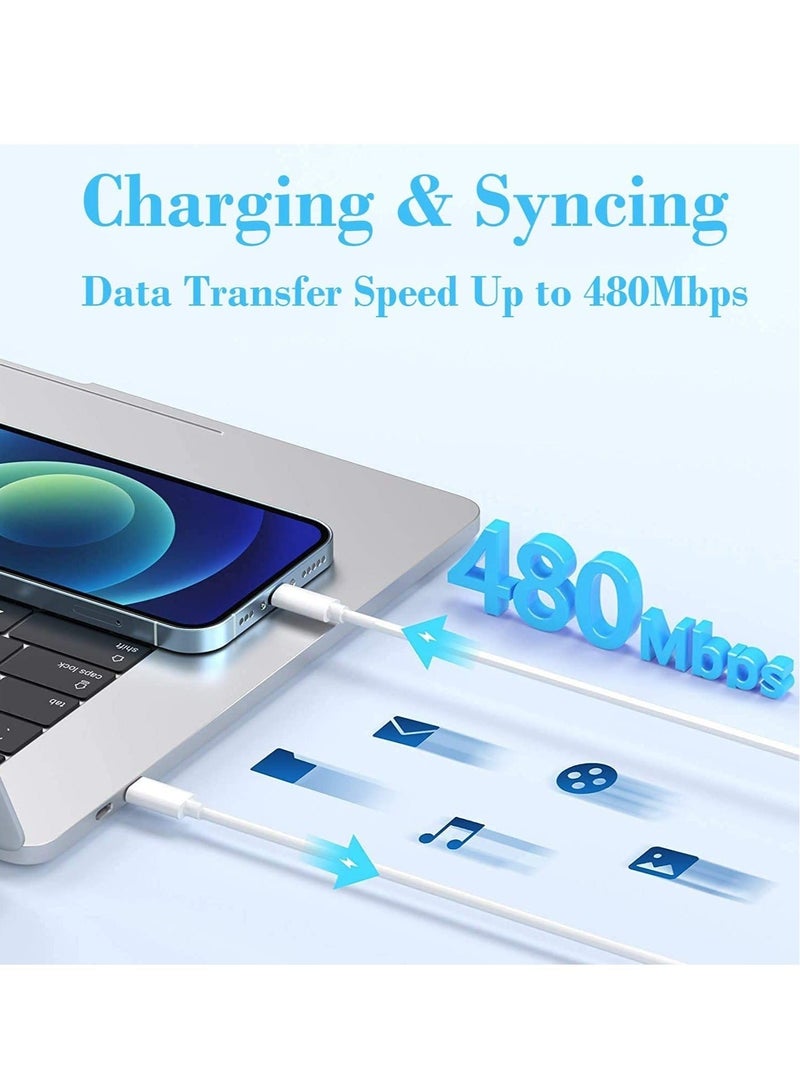 MUNTAQI iPhone Fast Charger Cable【Apple MFi Certified】20W PD USB C Wall Charger Type C Power Adapter Lightning Cable Fasting Charging Plug Compatible with iPhone 12/12 Pro/11/XS/Max/XR/X/8 Plus/SE Pad - Image 4