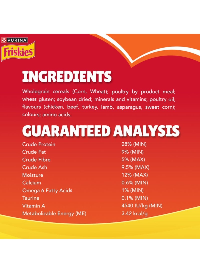 Friskies Meaty Grills Dry Cat Food 1 Kg - Image 5