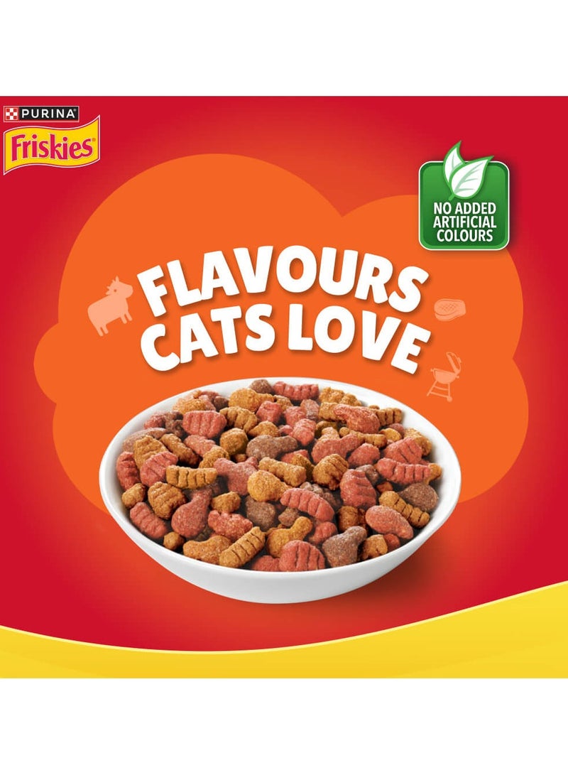 Friskies Meaty Grills Dry Cat Food 1 Kg - Image 4