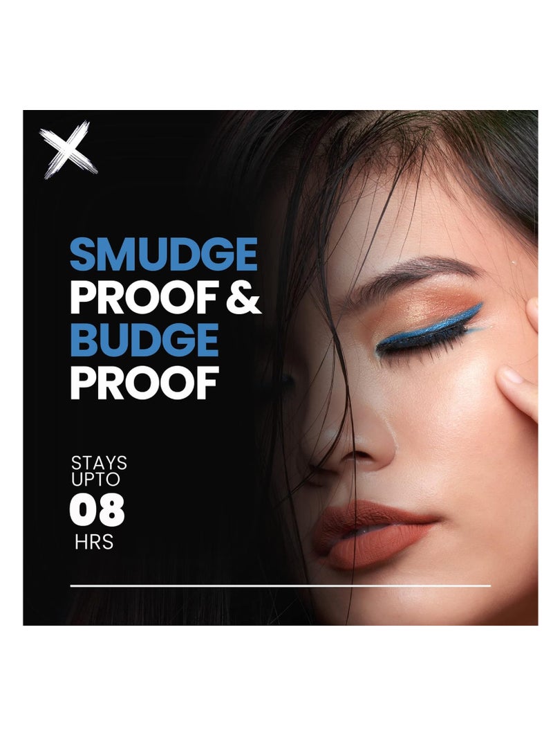 MARS Won't Smudge Won't Budge Smooth Glide Matte Kajal Pencil  Long Stay and Waterproof1.4G 06 Midnight Dreams  Blue  Black - Image 4