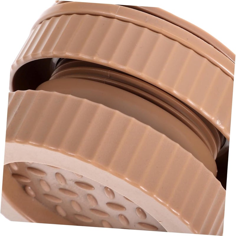 Mipcase 4 قطع من مقويات الأثاث غير القابلة للانزلاق لتعزيز الثبات، وسادات أرضية دائرية للطاولات والكراسي والأسرة لزيادة الارتفاع - Image 3