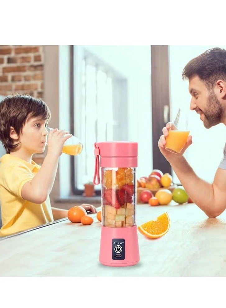 TIGER Portable Blender Cup – Electric USB Juicer Blender, Mini Blender for Shakes and Smoothies, Travel-Friendly, Compact, Rechargeable, Perfect for Healthy Drinks On-the-Go - Image 3