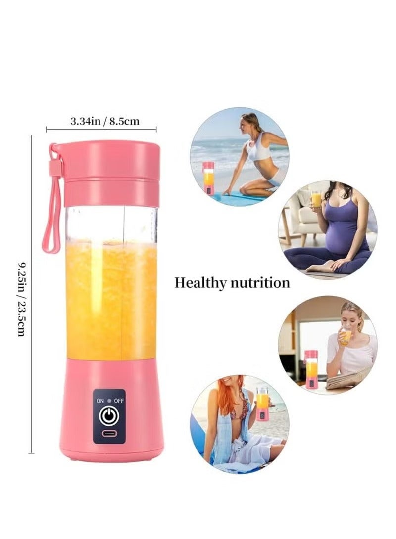 TIGER Portable Blender Cup – Electric USB Juicer Blender, Mini Blender for Shakes and Smoothies, Travel-Friendly, Compact, Rechargeable, Perfect for Healthy Drinks On-the-Go - Image 5