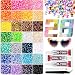 BELLEBOOST 38000Pcs Jelly Rhinestones Bedazzling Kit with 3Pc B7000 Jewelry Glue 28 Colors 3mm Resin Flatback Gems Bedazzler Kit for Crafting Bling Book Shoes Diamond Art Nail Decor - Image 2