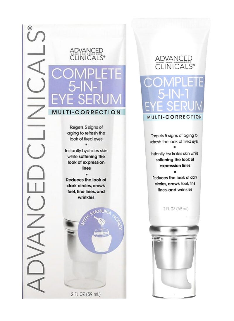 Advanced Clinicals - 5-In-1 Clinical Complete Eye Serum 59ml - Image 1