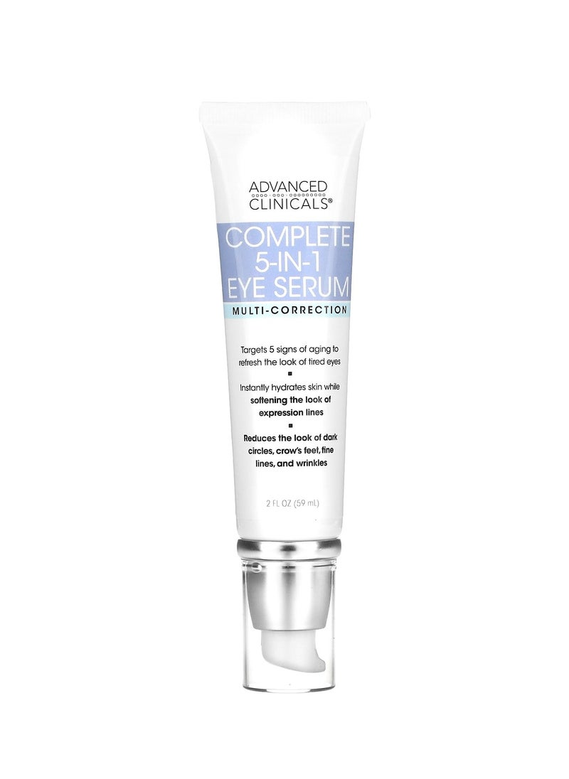 Advanced Clinicals - 5-In-1 Clinical Complete Eye Serum 59ml - Image 1