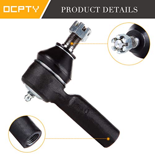 OCPTY - New 2-Piece fit for 1992-2001 for Lexus ES300 RX300 for Scion XD for Toyota Avalon Camry for Sienna Solara for Yaris-2 Front Outer Tie Rod Ends - Image 2