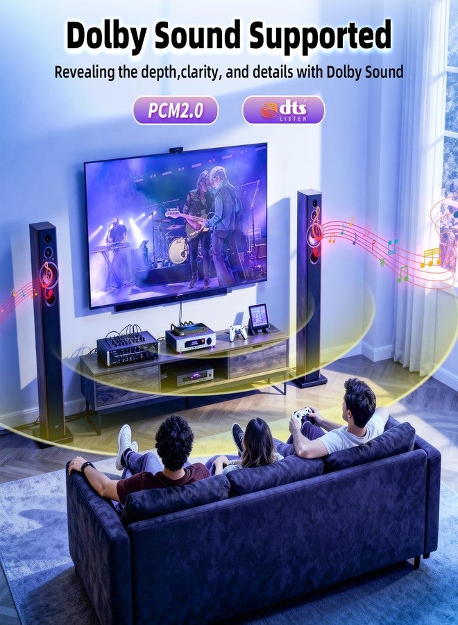 ALYYDBG 8k@60Hz HDMI Switch 3 in 1 Out Supports DSC 4K@240Hz 3D HDR10+ HDCP 2.3 VRR, HDMI 2.1 Switcher Compatible with PS4/5 Xbox Nienteen Swtich Roku Fire Stick Apple TV to Connect TV Monitor - Image 5