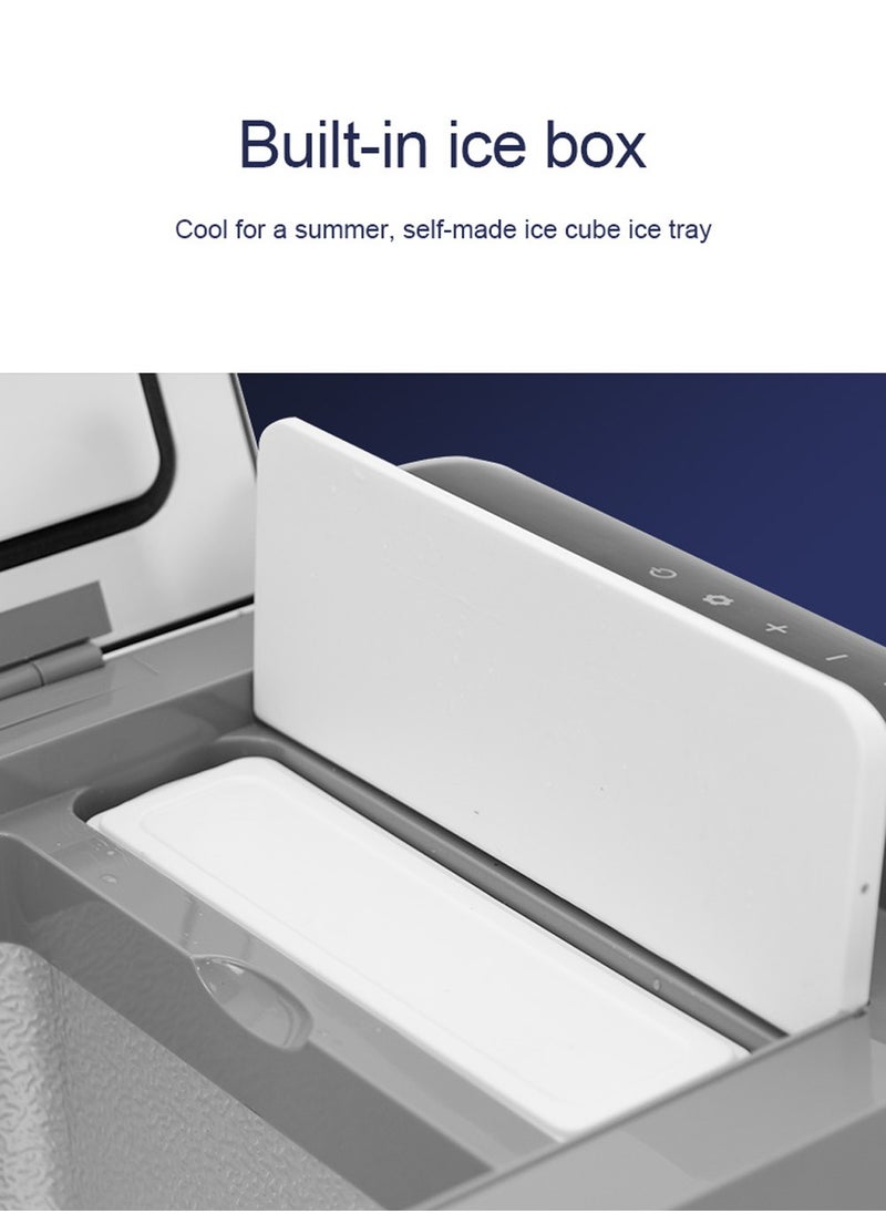 Crony - C22 Portable Car Refrigerator | 22L Compressor Fridge & Freezer | -20°C to 20°C | DC 12V/24V, 60W | LED Control Panel, Ice Box, USB Power Outlet, App Control & Car Battery Protection - Image 1