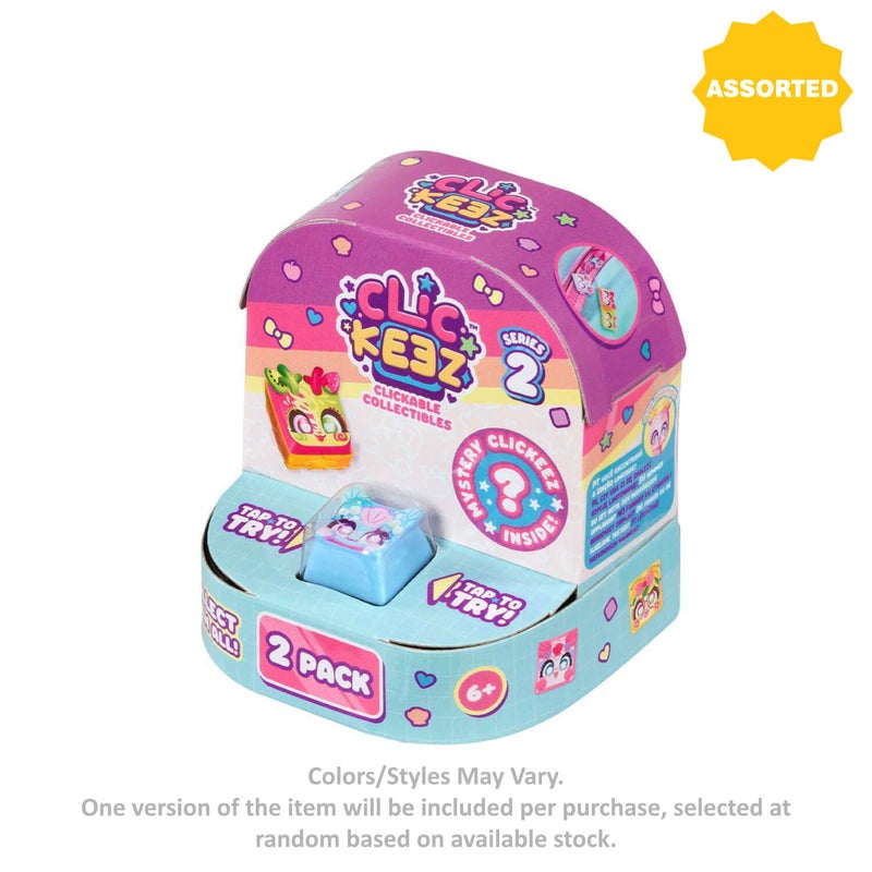Clickeez Series 2 Clickable Keyboard Collectables Set (Pack of 2, Assorted) - Image 2