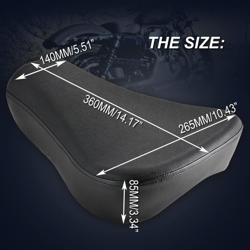 KaTur Motorcycle Front Solo Seat Cushion for Harley Sportster XL883 XL1200 48 72 (2012-2015) - Image 4