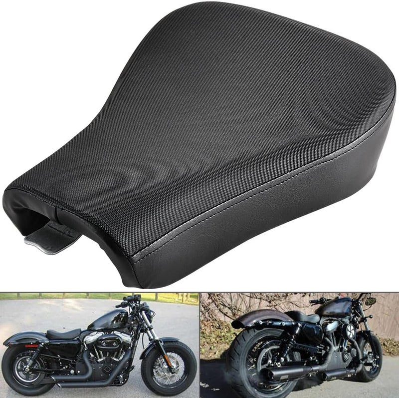 KaTur Motorcycle Front Solo Seat Cushion for Harley Sportster XL883 XL1200 48 72 (2012-2015) - Image 1