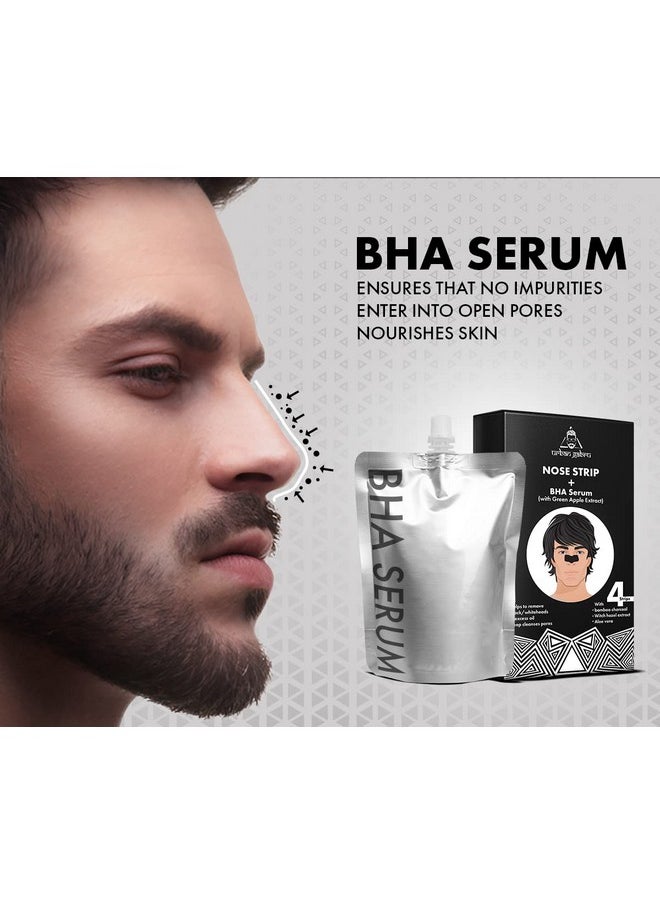 UrbanGabru Nose Strip With Bha Serum ; Nose Strips For Blackhead Whitehead Remover (4 Strips) ; Pore Cleanser ; With Natural Aloe Vera & Witch Hazel Extracts  - Image 3