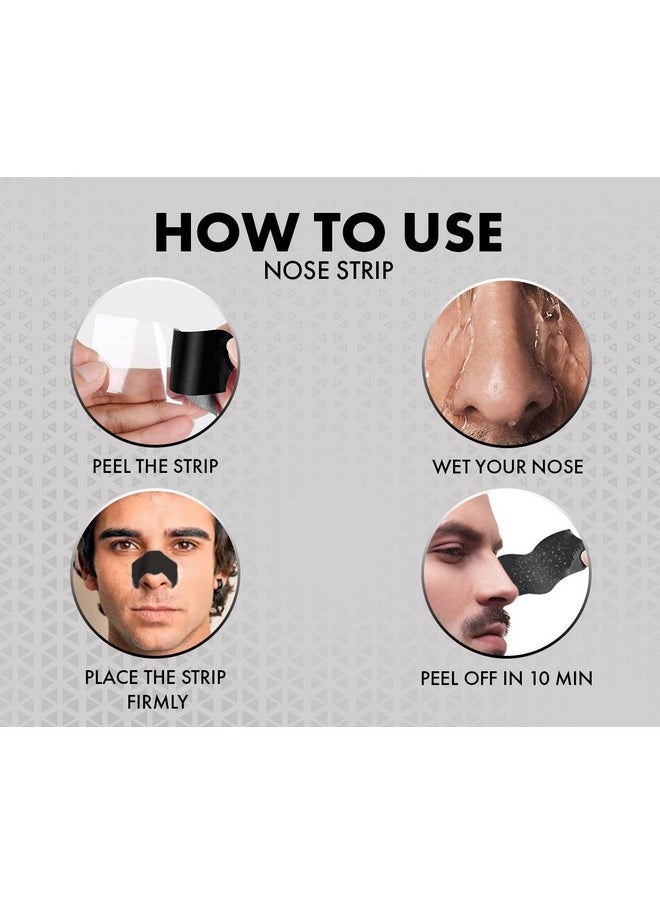 UrbanGabru Nose Strip With Bha Serum ; Nose Strips For Blackhead Whitehead Remover (4 Strips) ; Pore Cleanser ; With Natural Aloe Vera & Witch Hazel Extracts  - Image 5