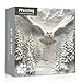 PPuzzling Snowy Owl Puzzles for Adults 1000 Pieces Nature Forest Bird Jigsaw Puzzles Winter Jungle Animal Art Puzzle as Owl Decor - Image 2