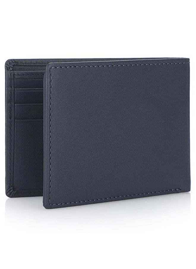 POLICE Nest Blue Leather Small Card Wallet for Men's  - Image 2