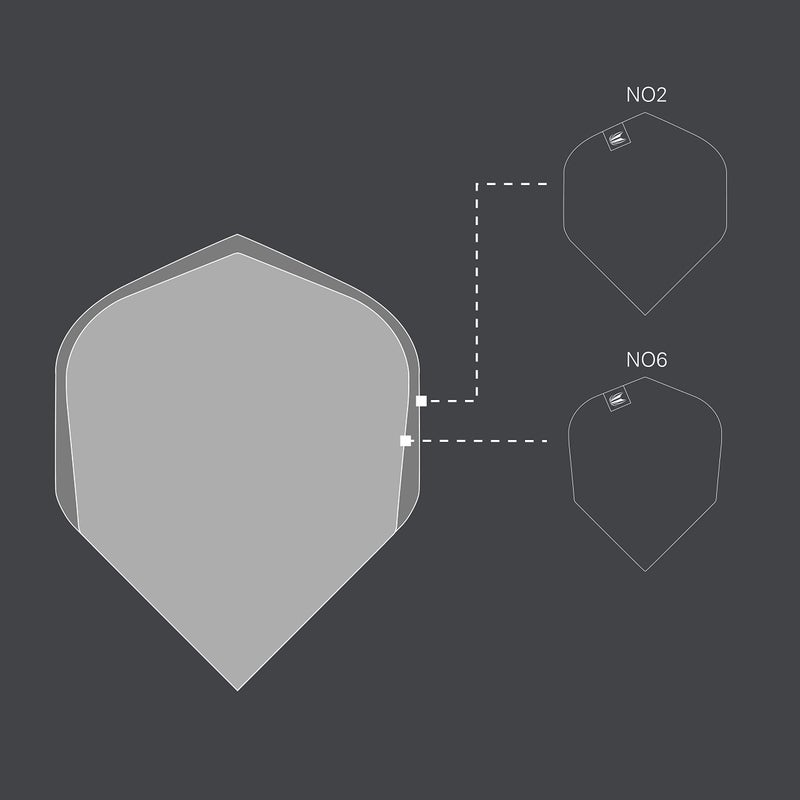 Target Darts 5 x Sets of ID Pro. Ultra Pink No.6 Dart Flights - 15 in Total - Image 5