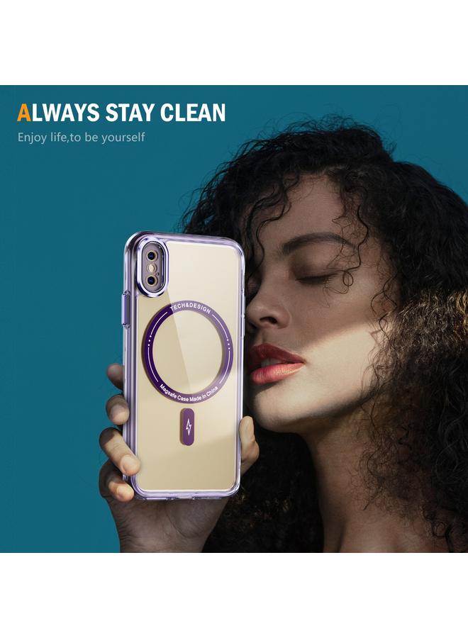 اس-توب جراب لهاتف iPhone X / XS Airbag Magsafe PC Hybrid TPU - Image 2