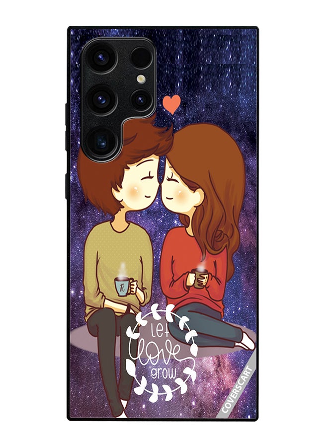 COVERSCART Protective Case Cover For Samsung Galaxy S25 Ultra Let Love Grow Design Multicolour