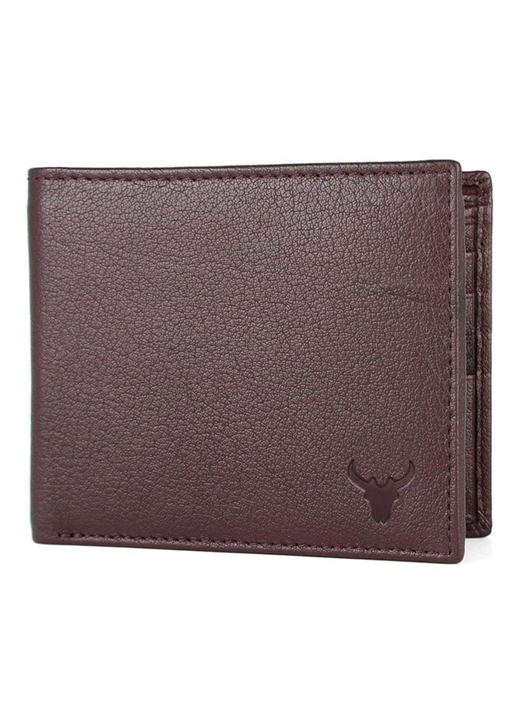 NAPA HIDE Brown Leather Wallet for Men I Handcrafted I 4 Credit/Debit Card Slots I 2 Currency Compartments I 1 Transparent ID Window - Image 3