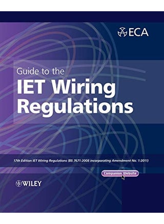 Guide To The Iet Wiring Regulations Iet Wiring Regulations Bs 76712008 Incorporating Amendment No - pzsku/ZFB4F32C35FF893398A5DZ/45/1743762285/0c9705a7-d54d-4f66-a000-e261dde54995