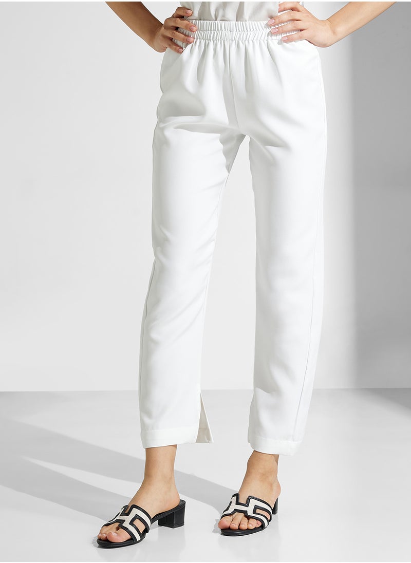 hayas closet Full-Slit Long Sleeve Pants Set  - Image 4