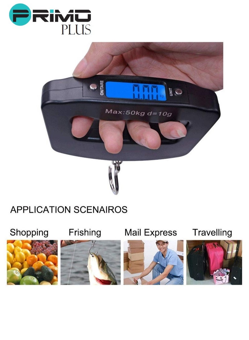 بريمو بلس ميزان الأمتعة الرقمي أسود - Image 3