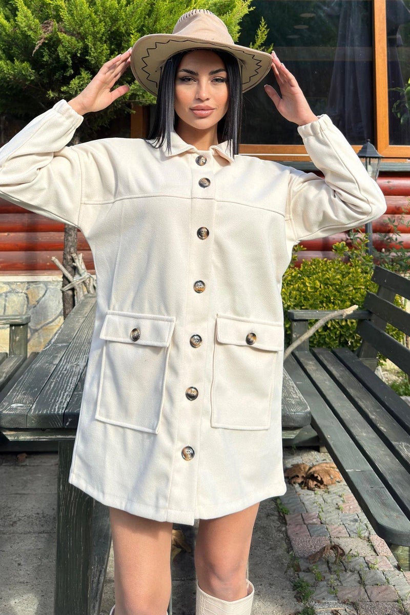 Weshaya Jacket Women Stone color - Image 4