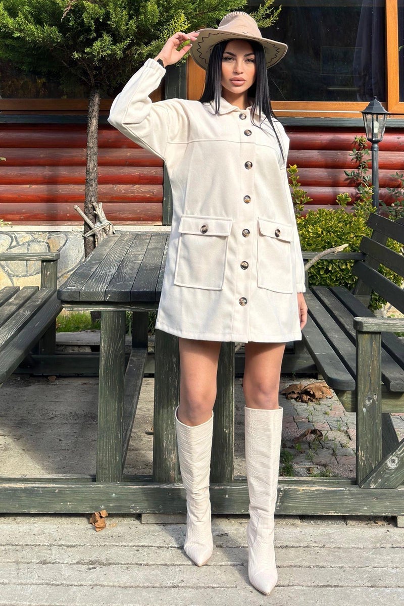 Weshaya Jacket Women Stone color - Image 5