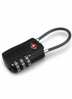 KASTWAVE Suitcase Locks Luggage Locks, TSA Approved Luggage Lock, Zinc Alloy Security Padlock, 3-Dial Combination Padlock for Luggage, Suitcases, Backpacks, Duffle Bag Laptop Camera Bag 2Pcs  - Image 3