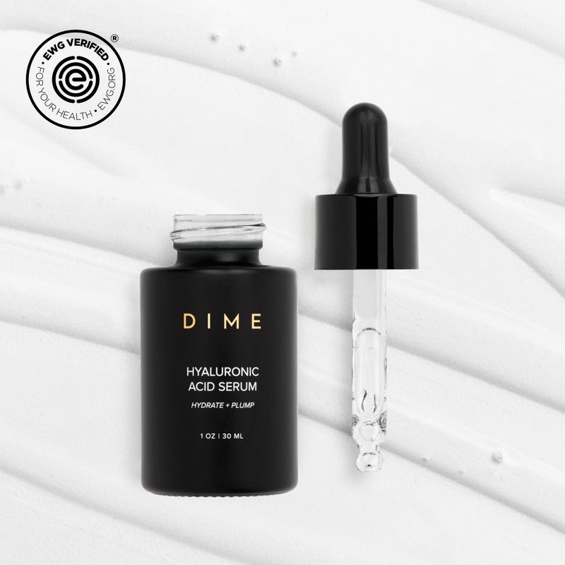 DIME Beauty Hyaluronic Acid Serum, Ultra Hydrating Face Serum with Pure Hyaluronic Acid, 1 oz / 30 ml - Image 2