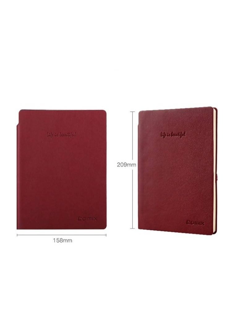 كوميكس كومكس - دفتر اعمال 98ورقة ورق اصفر مسطر مقاس A5 - لون كحلي - Image 4