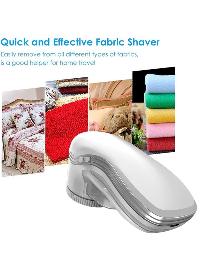 USB Rechargeable Fabric Shaver Lint Remover Portable Cordless Electric Sweater Clothes Shaver Fuzz Remover with USB Cable - Image 5
