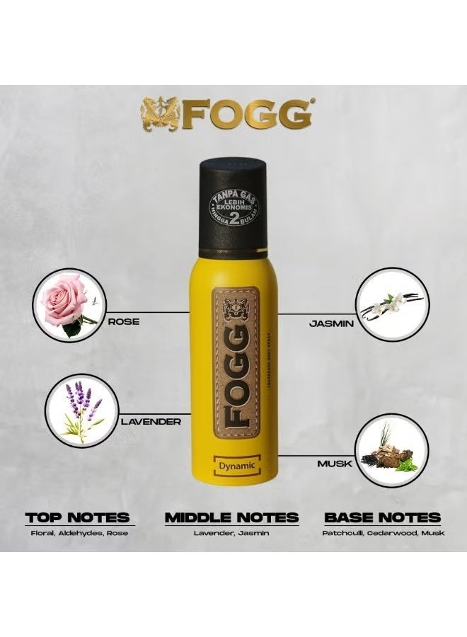 فوج دايناميك بخاخ عطر – رائحة منعشة تدوم طويلًا 120 مل - Image 4