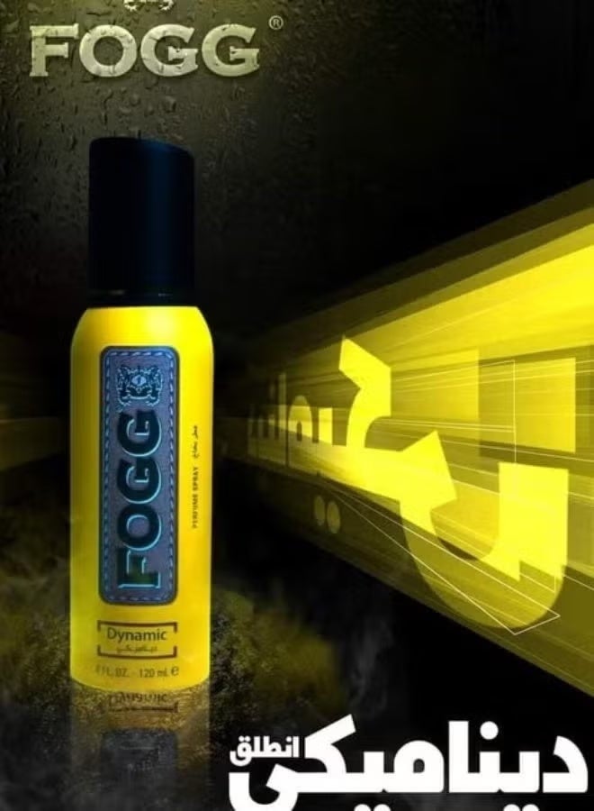 فوج دايناميك بخاخ عطر – رائحة منعشة تدوم طويلًا 120 مل - Image 5